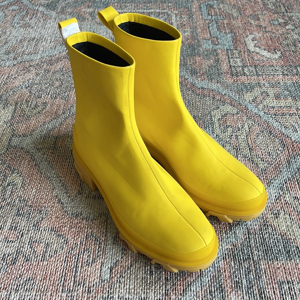 🆕Rag & Bone Shiloh Sport Boot Yellow - Picture 3 of 8